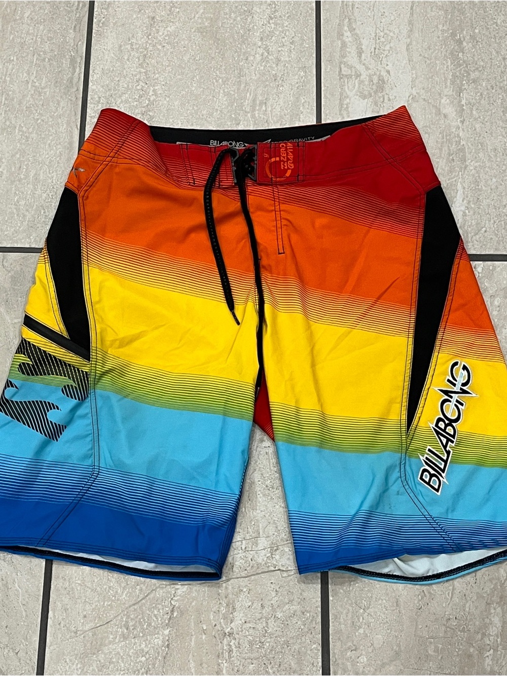 Y2K BILLABONG PLATINUM X STRETCH BOARD SHORTS PARKO JOEL PARKINSON MENS SIZE 32